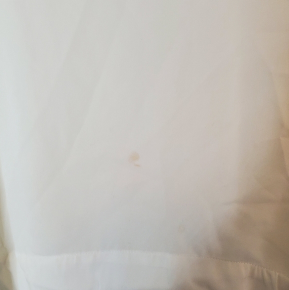 Patrizia Lucia Size Small/Medium Asymmetrical White Blouse NWT - Picture 3 of 9